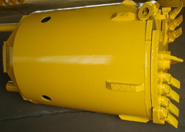 16mm Thickness 40mm Bottom Rock Drilling Bucket