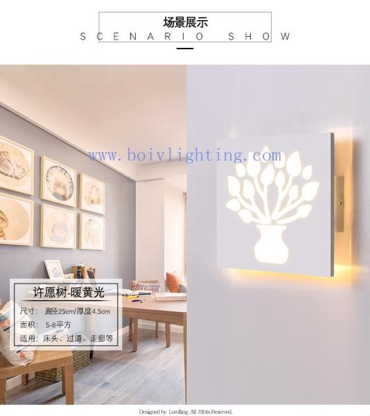 Wishing Tree A Cash Cow Tulip  Cute  Room Lamp  250*250*45MM 20W