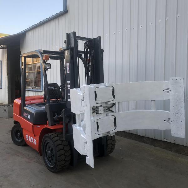 Helicoptère 3-4,5 tonnes à chariot élévateur diesel LsO certifié à faible consommation de carburant Options manuelles/automatiques Faible consommation d'énergie pour l'usage au détail