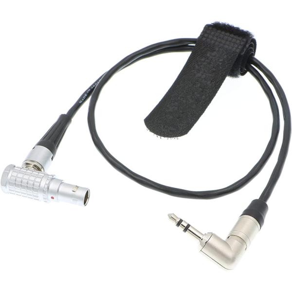 0.5M Alexa Mini Timecode Cable 5 Pin Lemo To BNC For Sound Devices