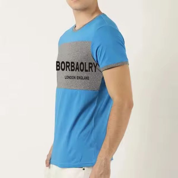 2025 Summer Men's T-Shirt Cotton Woven Loose Fit Customized Wholesale OEM Supported New Good T-Shirt at Cheap Price