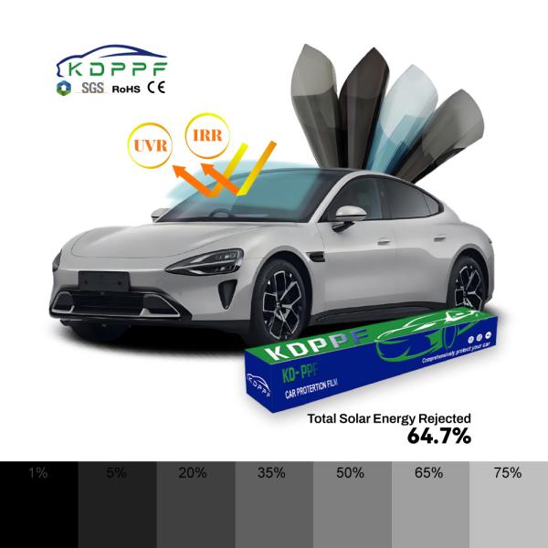 36.1% VLT  Car Window Film Ultra Clear Control Solar Car Tint Nano Ceramic Car Window Tinting Film