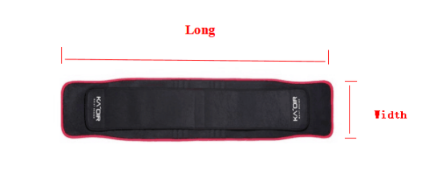 Триммер талии NANBIN вспотел диапазон 100cm вспотело тонкий пояс для сала живота