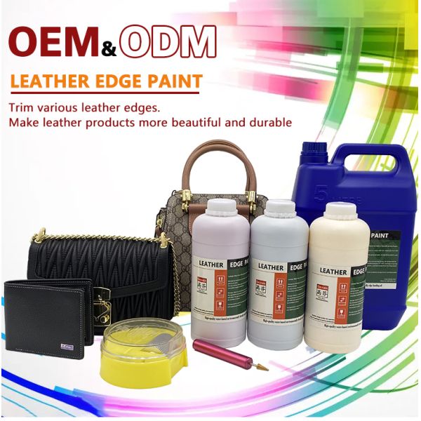 Great Standard Manufacturers Color Leather Edge Paint Water Based Leather Edge Coating Ink for Sale