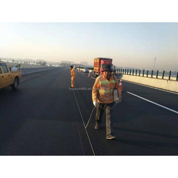 Durable Thermoplastic Road Marking Paint with Highly Reflective Glass Beads for White and Yellow Traffic Safety Solutions