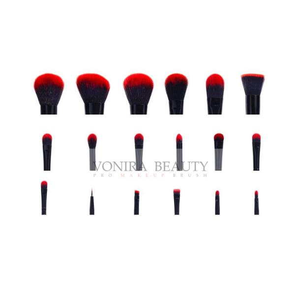 Les cheveux synthétiques maquillage de marque de distributeur de 18 morceaux