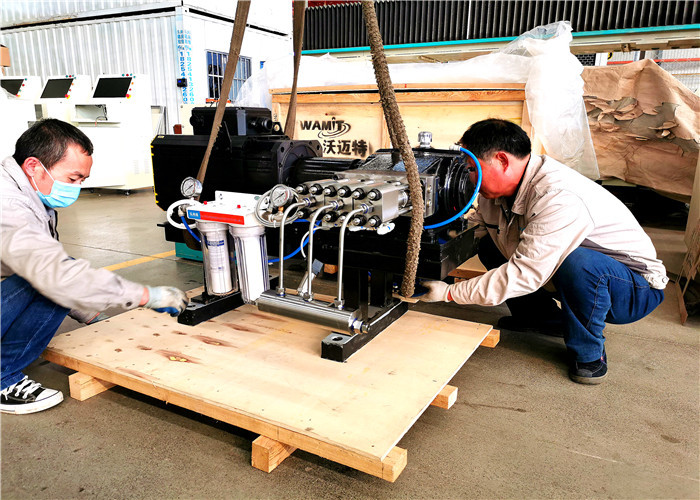 5000*3000 мм Машины для резки мармура водяным струем 3 AXIS Hydro Jet Cutting Machine