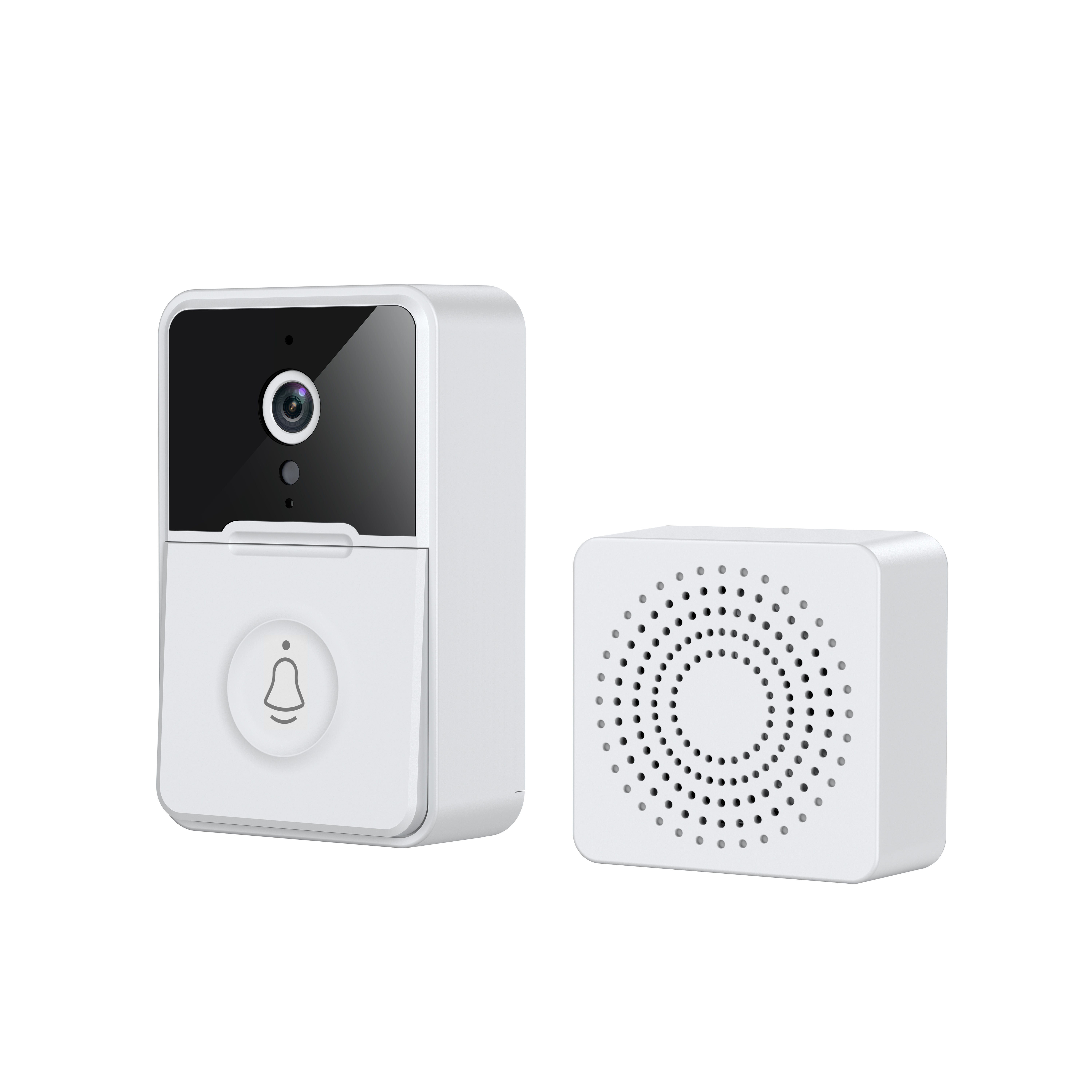 2K HD Camera Wireless Video Intercom Doorbell Monitor PIR Motion Detection