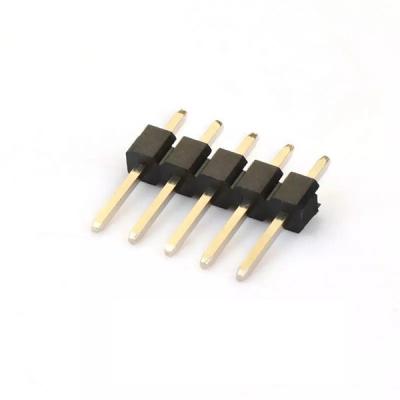C.A. 2.54mm masculin en laiton de Pin Header Gold Plating 500V universel