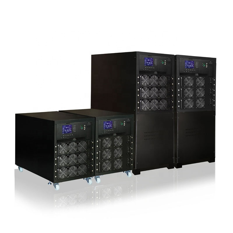 Низкочастотное 80KVA модульное поднимает систему 3 UPS участков 380V/400V/415V