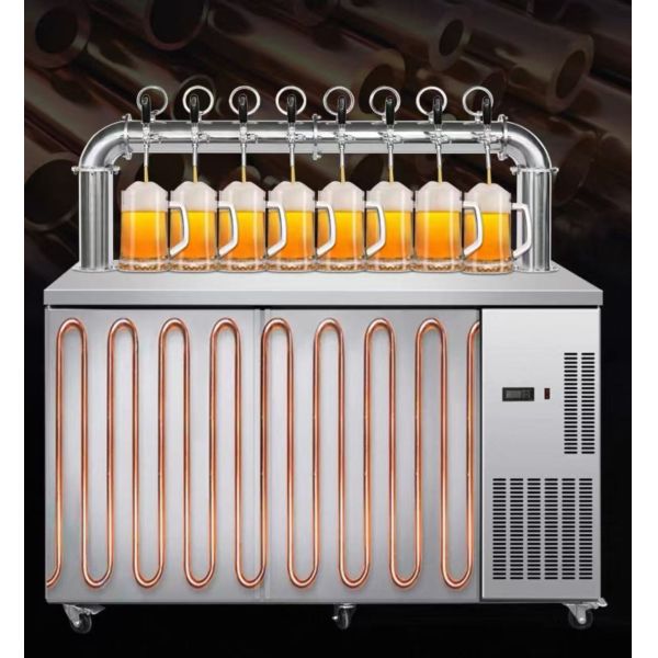 Stainless Kegerator Commercial Draft Beer Cooler Draft Beer Refrigerator