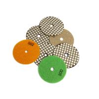 Almofada de Diamond Polishing Pads Dry Polishing da telha para o moedor de ângulo