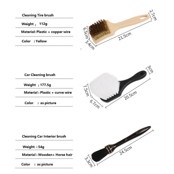 Серия автомобильных чистных щетки для внутреннего двигателя чистка щетки для шины