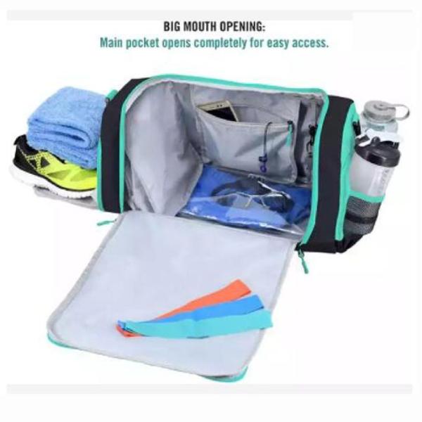 Bolsas esportivas personalizadas Oxford de fim de semana grande para homens e mulheres Bolsa esportiva para viagem e academia