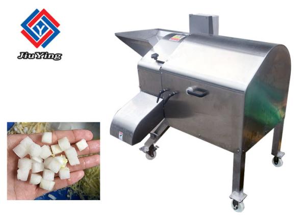 Grande máquina de processamento das frutas e legumes, cortador de corte em cubos do cubo do fruto