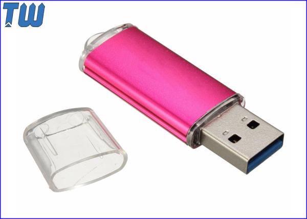 Fastest 8GB USB3.0 USB Disk Stick Slim Metal Body Transparent Cap