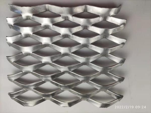 Big Diamond Hole Expanded Metal Mesh Powder Coated 1.5x3m