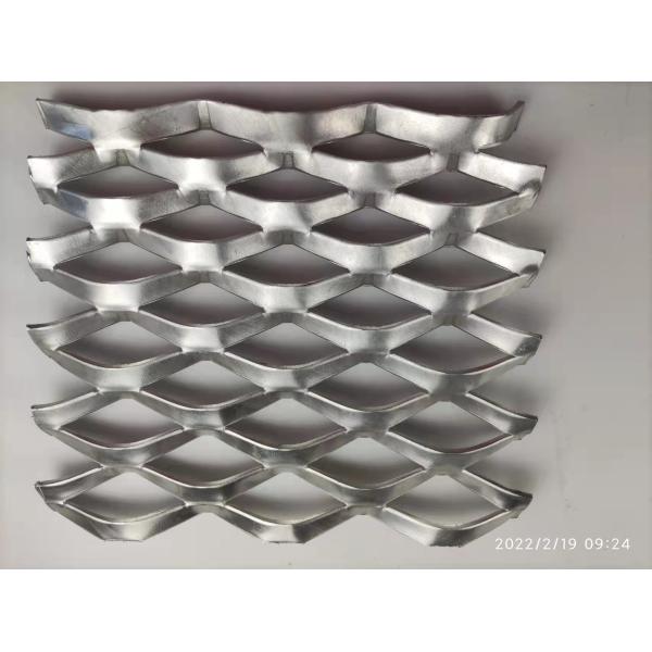 Wall Iron 6m Length Expanded Metal Panels Hexagonal Perforated Decorative