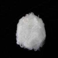 Lightweight A Grade Raw White Man Made Staple Fibres 51mm Low Melt Polyester Fiber