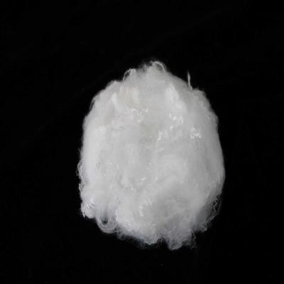 Peso leve de grau A Branco bruto Homem feito Fibras Staple 51mm Fibra de poliéster de baixa fusão