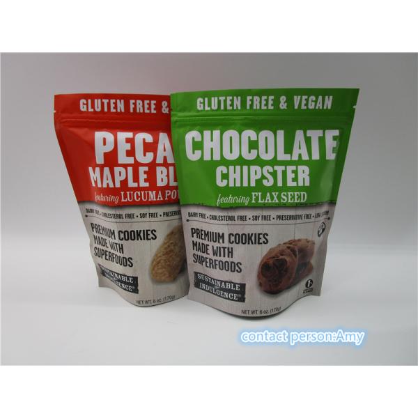 顧客用昇進チョコレート ビスケットの軽食袋の包装のグラビア印刷の印刷