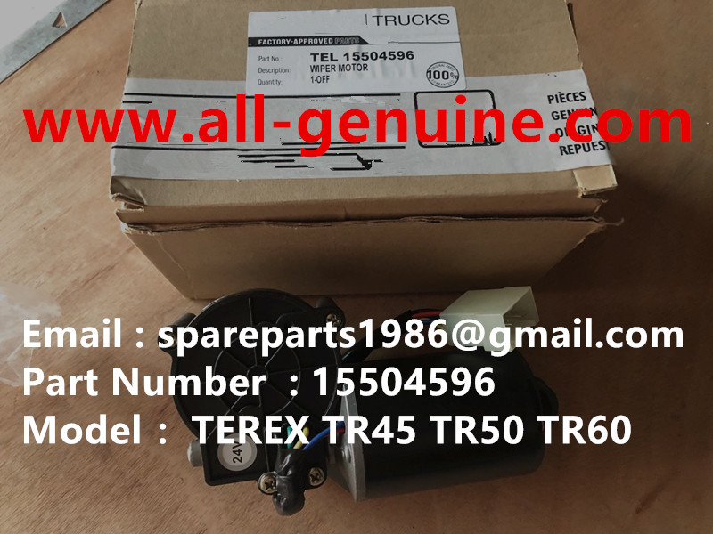 TEREX 15504596 MOTOR WIPER RIGID DUMP TRUCK 3305 3303 3307 3304 TR35 TR50 TR60 TR100 MT4400 UNIT RIG ALLISON 