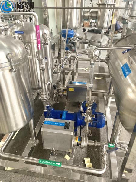 Single Multiple Effect Vacuum Evaporator System Industrial Vacuum External Circulation Evaporator