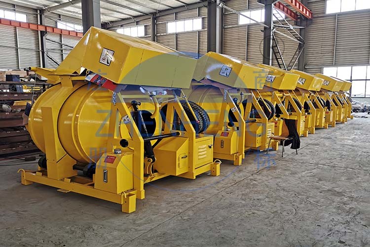 12 - строительное оборудование ³ 14m/h дизельное, 22hp небольшой смеситель серии JZR500 дизельный конкретный