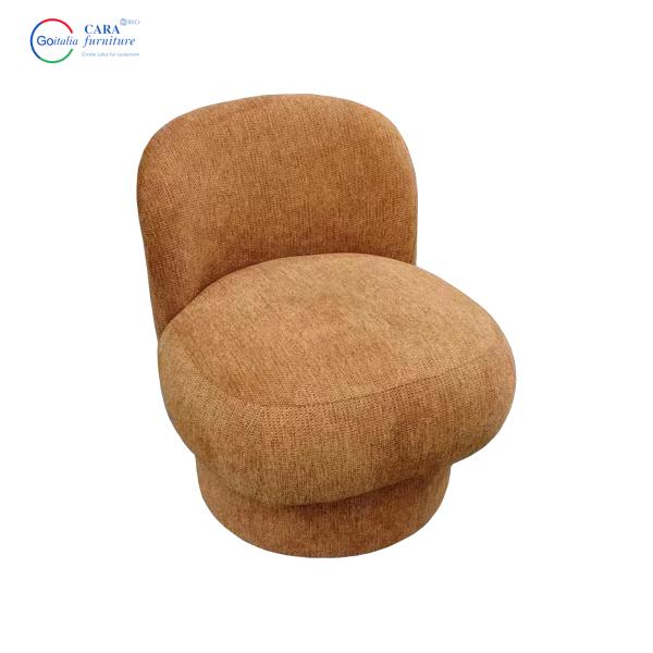 Armless Home Furniture Single Seat Soft Fabric Modern Nordic Side Chairs For Living Room