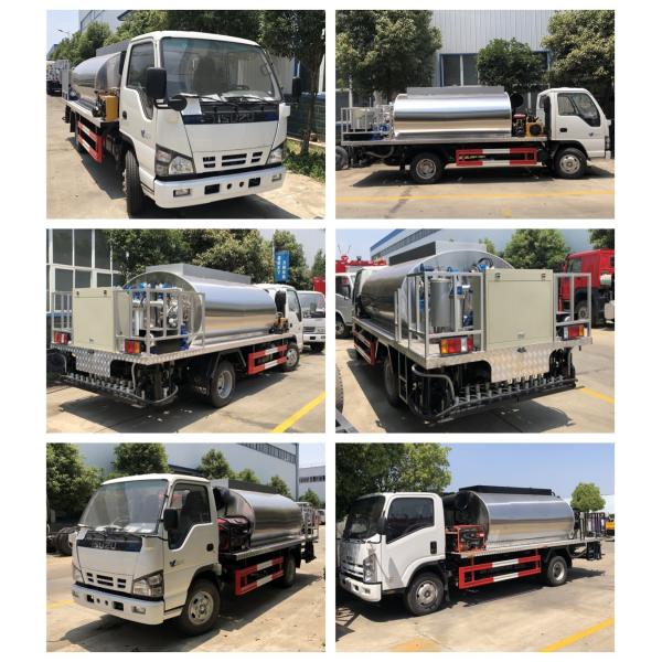 ISUZU 5cbm 6cbm Битум распыляющий грузовик для дорожного строительства