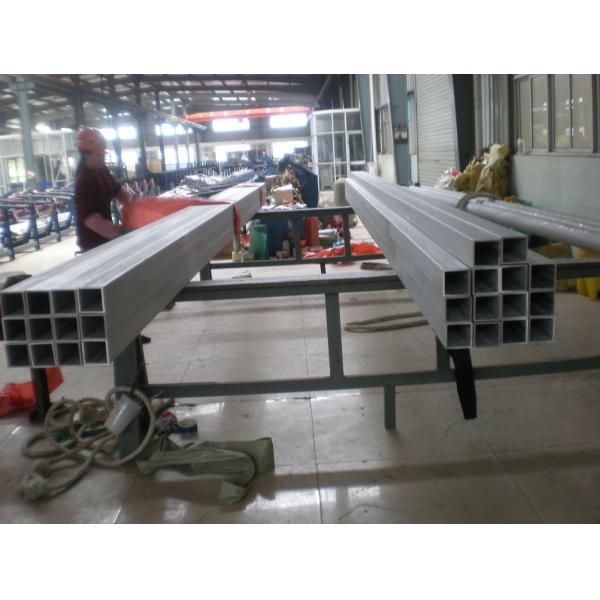 Railway Constructions Seamless Steel Tube Cold Formed Square / Rectangle Shape