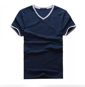 High cost-effective 40s combed cotton polyester T shirt very  durable anti-wrinkle jersey knitted fabric