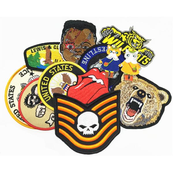 Заплаты значка безопасностью вышитые формами шьют на заплатах для курток