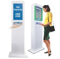 Kiosque automatique 220v de la publicité de distributeur d'aseptisant de main d'OS A64 d'Android