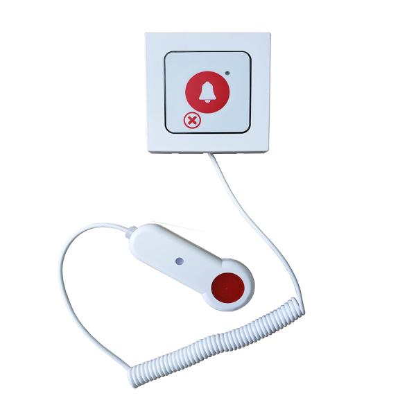 Новый прибытие Pocsag кнопка вызова с внешним проводом для пациента вызов системы медсестры