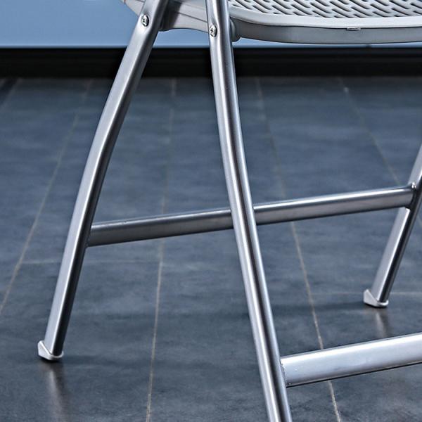 Foldable White Metal Plastic Stackable Chairs for Outdoor Hotel Garden Party Banquet Events