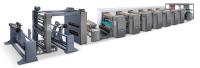 Máquina de impressão flexográfica a 6 cores de alta velocidade para materiais de papel