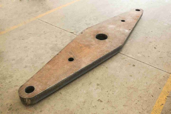 Embedded Punching Laser Cutting Steel Plate for Building Material Applications