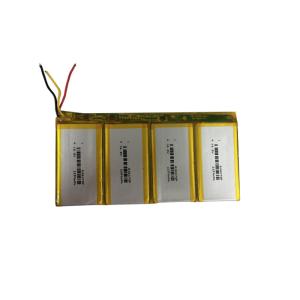 4S1P 14.8V 2250mAh Rechargeable Lithium Polymer Battery Pack for Tablet PC