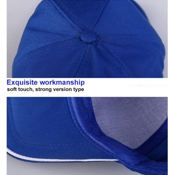 Woven Label Advertising Baseball Caps , 80g Lightweight red Sports Cap