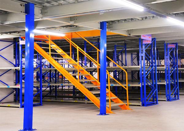 Aço laminado Q235B do assoalho de mezanino do armazém plataforma de aço industrial