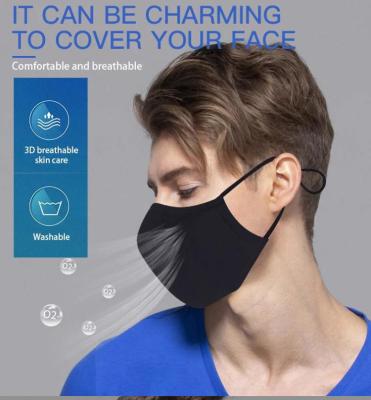 Washable Copper Ion Cotton Face Mask Reusable Elastic Earloop Cotton Mask
