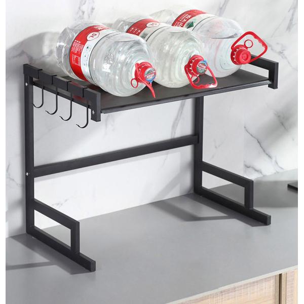 Stainless Steel Countertop Kitchen Rack , Microwave Oven Shelf Rack OEM ODM