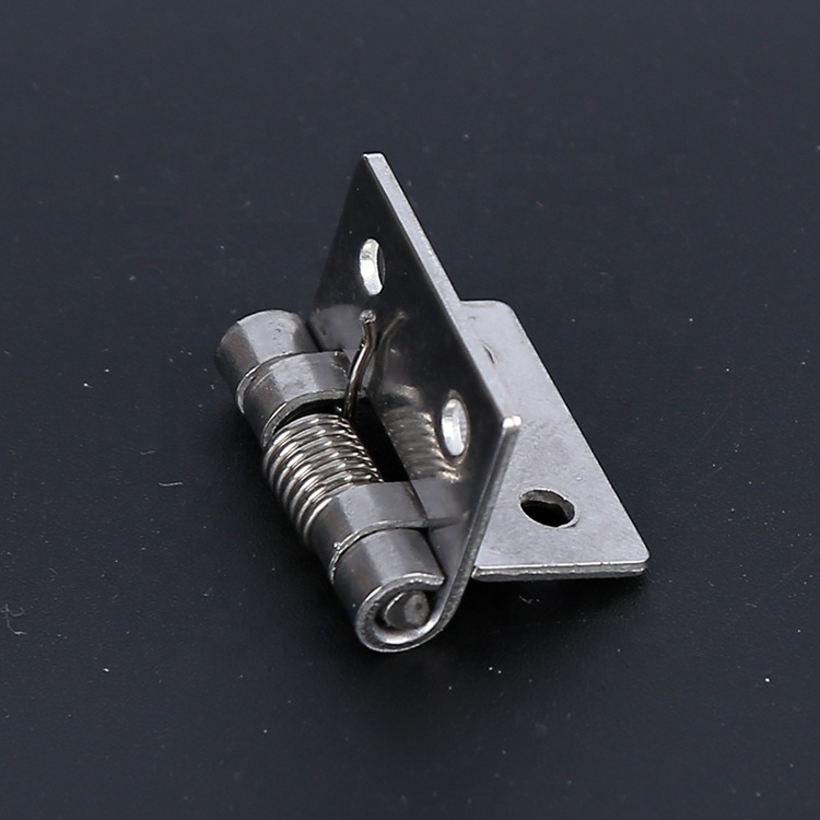 Iron Twin Spring Loaded Butt Hinge for Stainless Steel Hardware Accessory Cabinet
