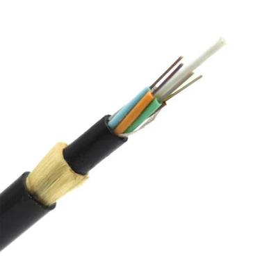 60 cabo de fibra ótica do revestimento ADSS do dobro do único modo G652D do núcleo