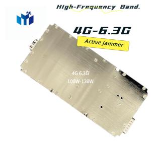 High Frequency 4GHz-6.3GHz Anti Drone Module with 100W-120W Power and Compact Design for Drone Jamming