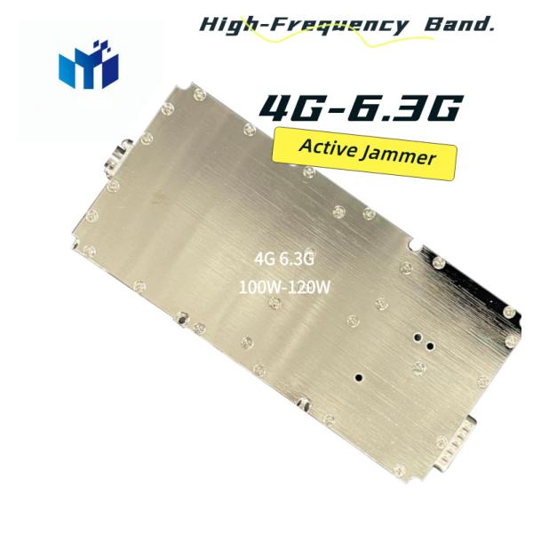 High Frequency 4GHz-6.3GHz Anti Drone Module with 100W-120W Power and Compact Design for Drone Jamming
