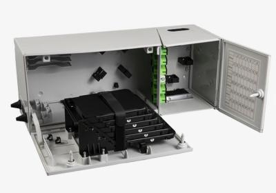 Caixa interna do divisor de IP30 FTTH, fibra ótica da caixa terminal de 48 fibras