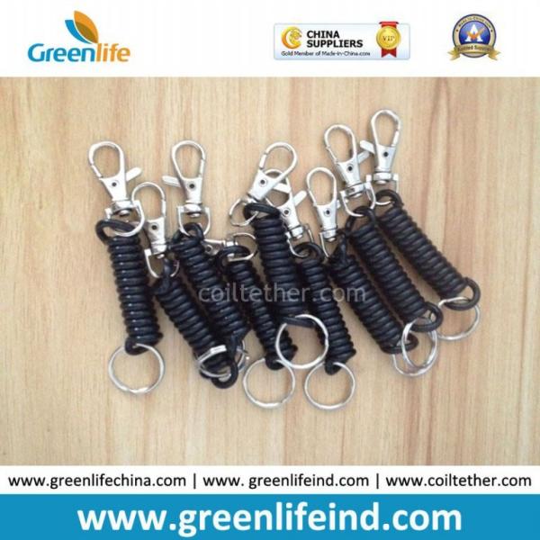 Standard Key Clip with Slim Coil in Solid Black Color