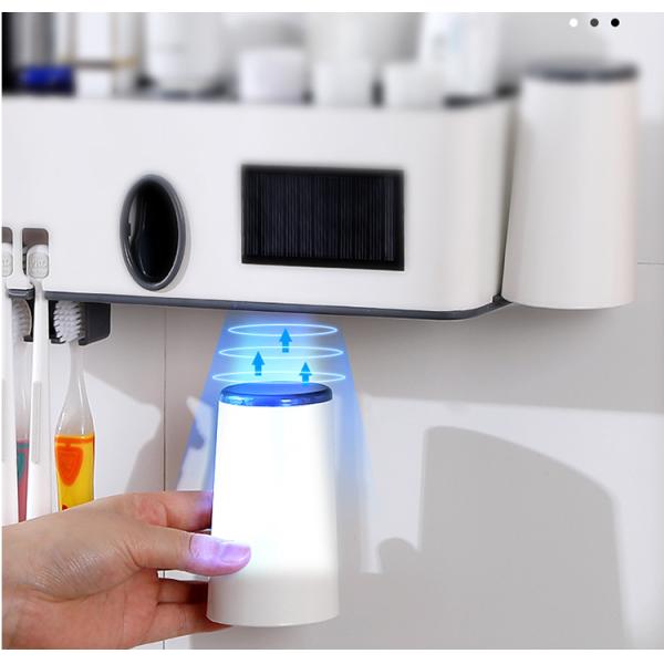 Wall Hanging L31cm 500mAh Toothbrush Sterilizer Holder